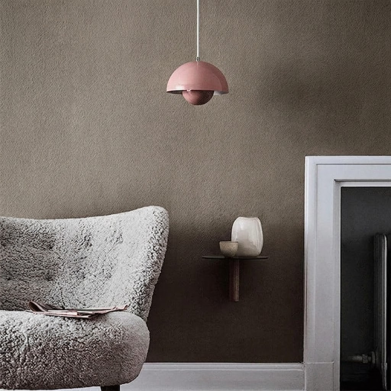 Averixa Pendant Light – Scandinavian Planter Design with LED Lighting