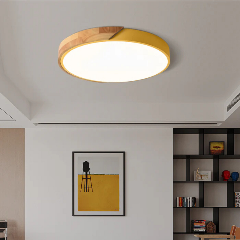 Nolvessa Ceiling Lamp – Scandinavian Wood Design