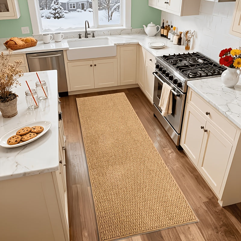 Calvoro Door Mat – Woven Look with Natural Fibre Appearance