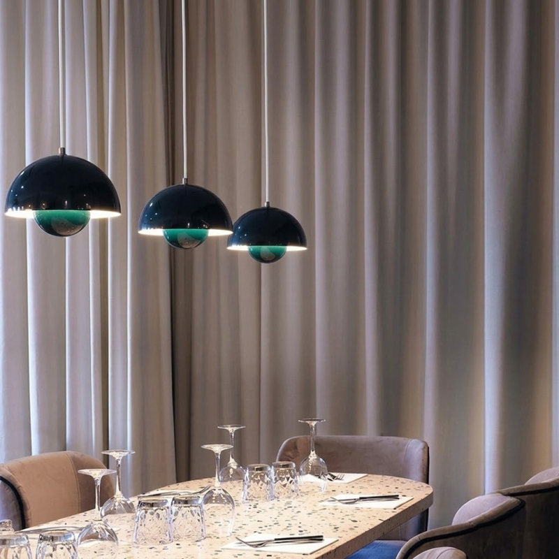 Averixa Pendant Light – Scandinavian Planter Design with LED Lighting