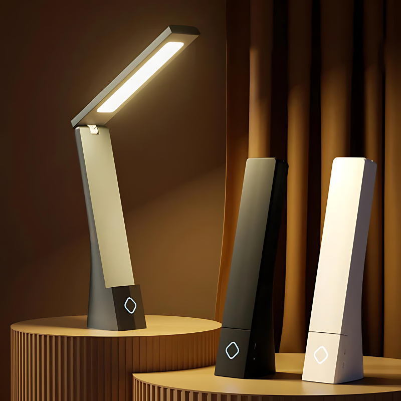 Foldable Table Lamp with Touch Control and Modern Minimalist Design