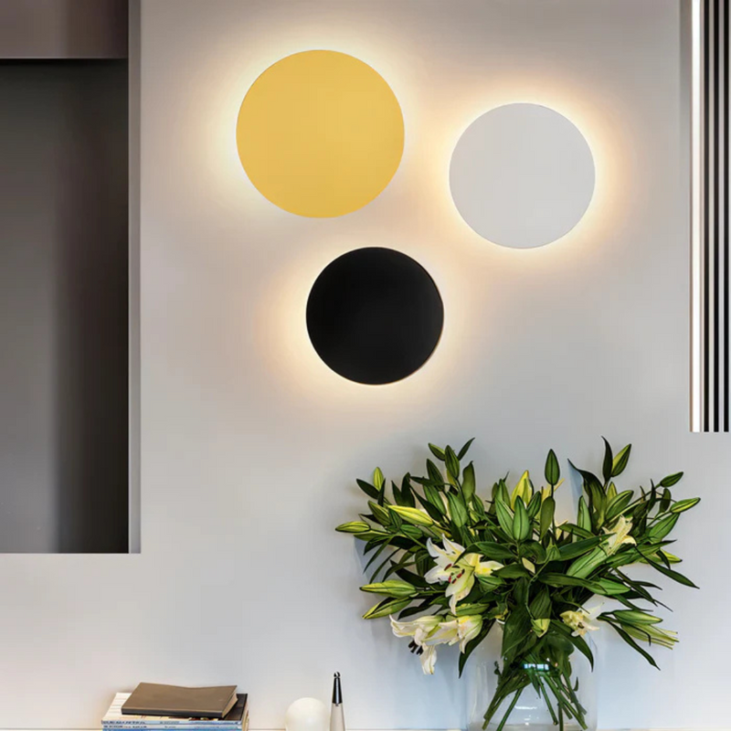 Calvion Wall Lamp – Round LED Lighting with Modern Design