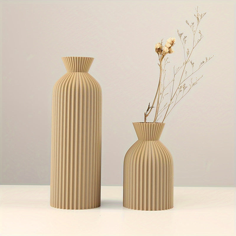 Orvessa Vase – Cylinder Shape with Boho Style