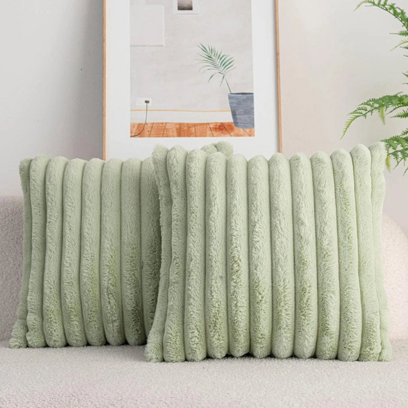 Velruna Cushion – Soft Plush Texture for Sofa and Bed