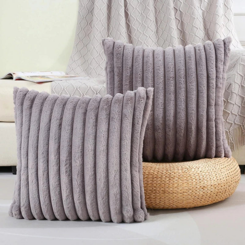 Velruna Cushion – Soft Plush Texture for Sofa and Bed