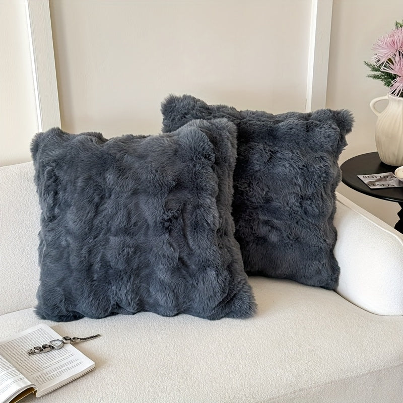 Mirevella Cushion Covers – Velvet Soft Quilted Design