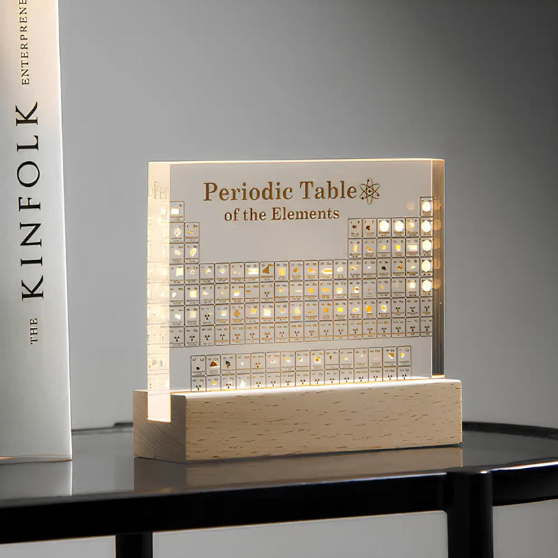Chemivaro Element Display – Acrylic Glass with Laser Engraving