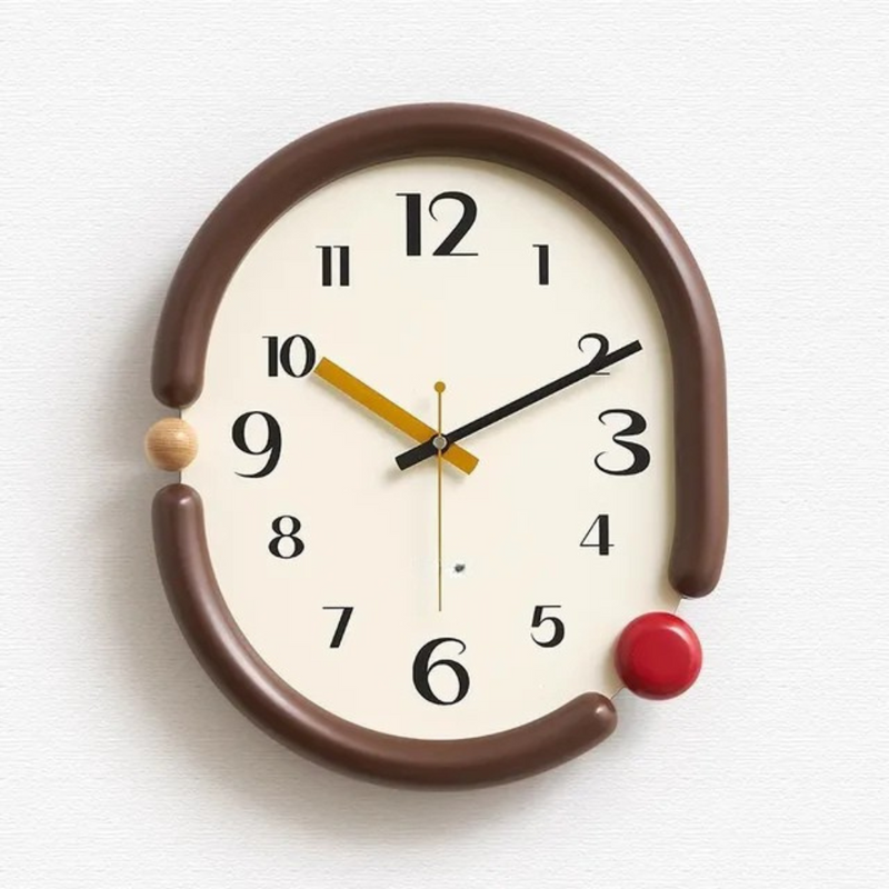 Selvara Wall Clock – Modern Design with Silent Quartz Movement