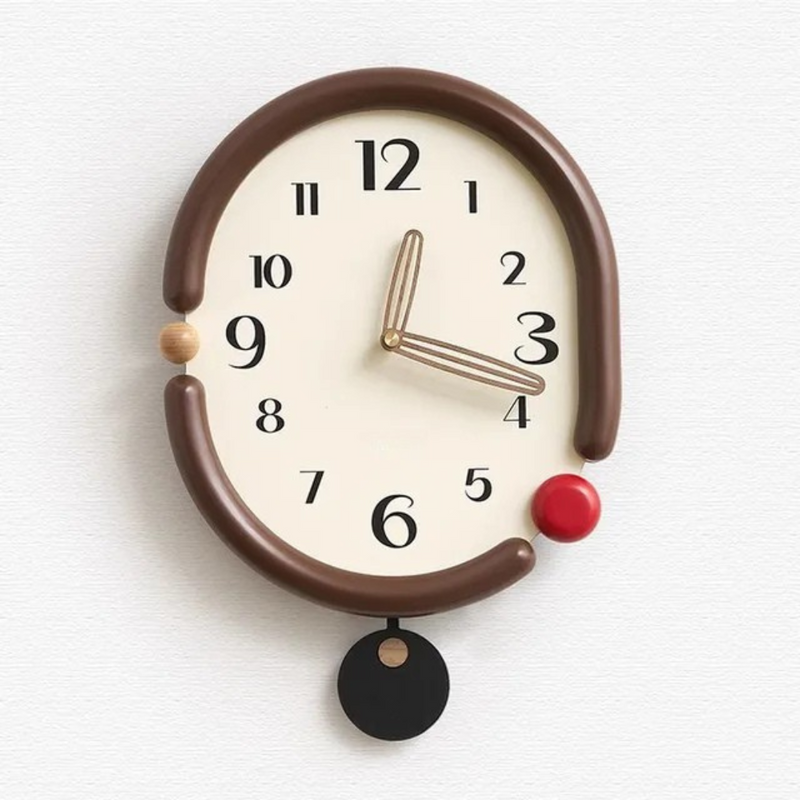 Selvara Wall Clock – Modern Design with Silent Quartz Movement