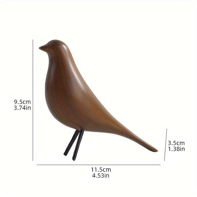 Orvayne Bird Figurine – Abstract Resin Design for Table Decoration