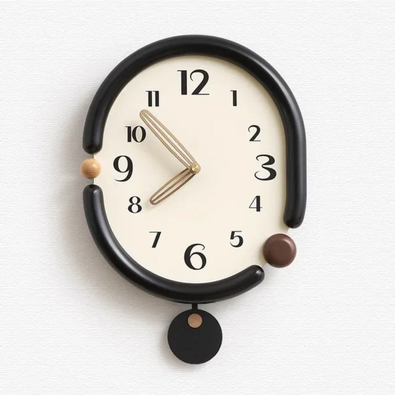 Selvara Wall Clock – Modern Design with Silent Quartz Movement
