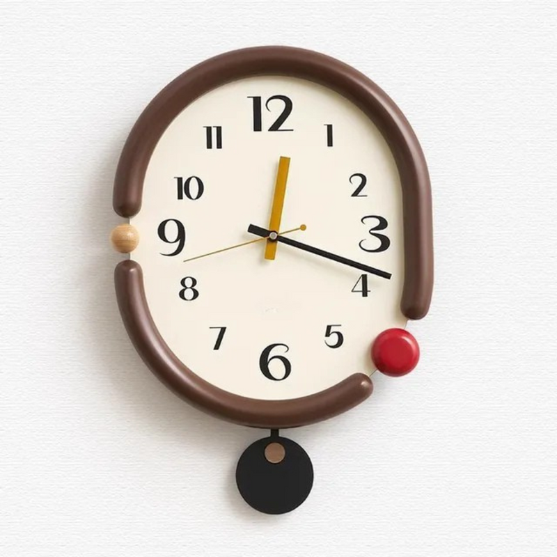Selvara Wall Clock – Modern Design with Silent Quartz Movement