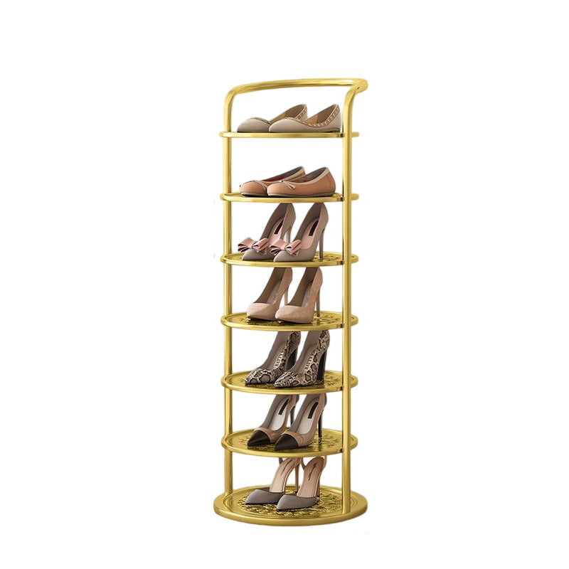 Rondelva Shoe Rack – Round Metal Design with 5 to 8 Tiers
