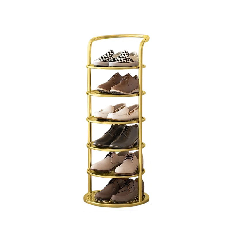 Rondelva Shoe Rack – Round Metal Design with 5 to 8 Tiers