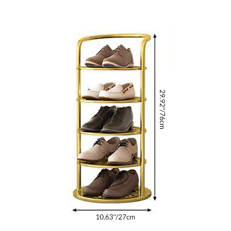 Rondelva Shoe Rack – Round Metal Design with 5 to 8 Tiers