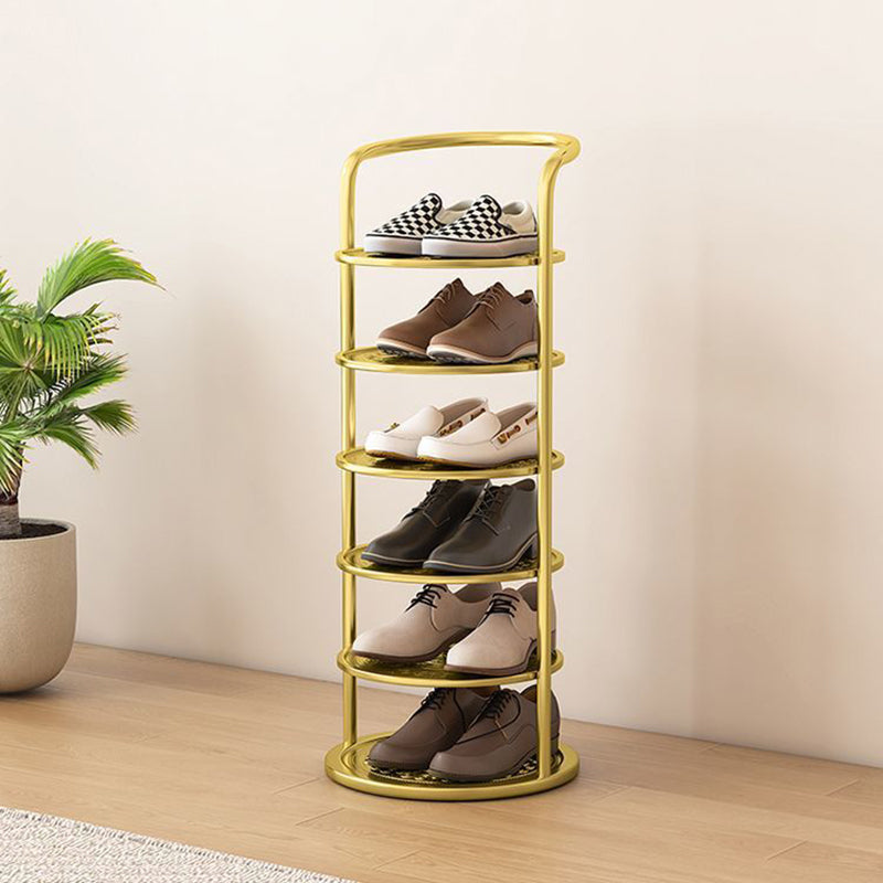 Rondelva Shoe Rack – Round Metal Design with 5 to 8 Tiers