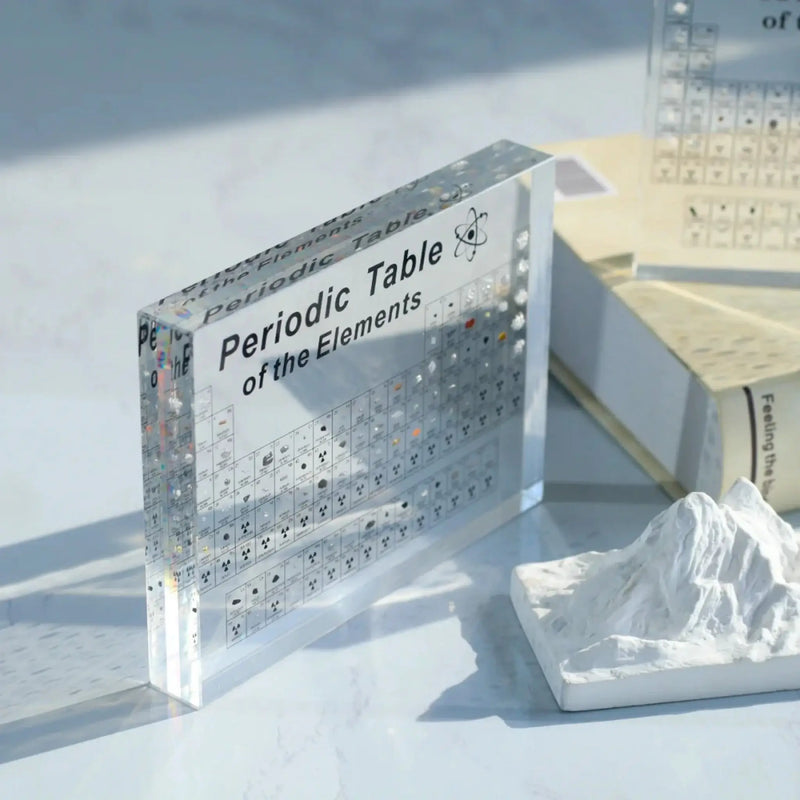 Chemivaro Element Display – Acrylic Glass with Laser Engraving