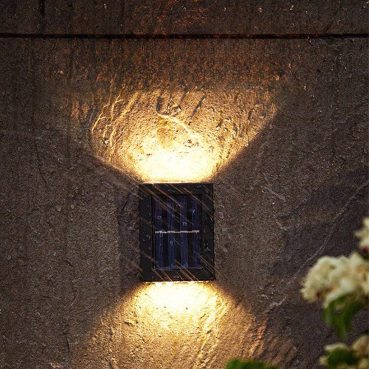 Solvane Solar LED Outdoor Lamp – Modern Design with Automatic Sensor