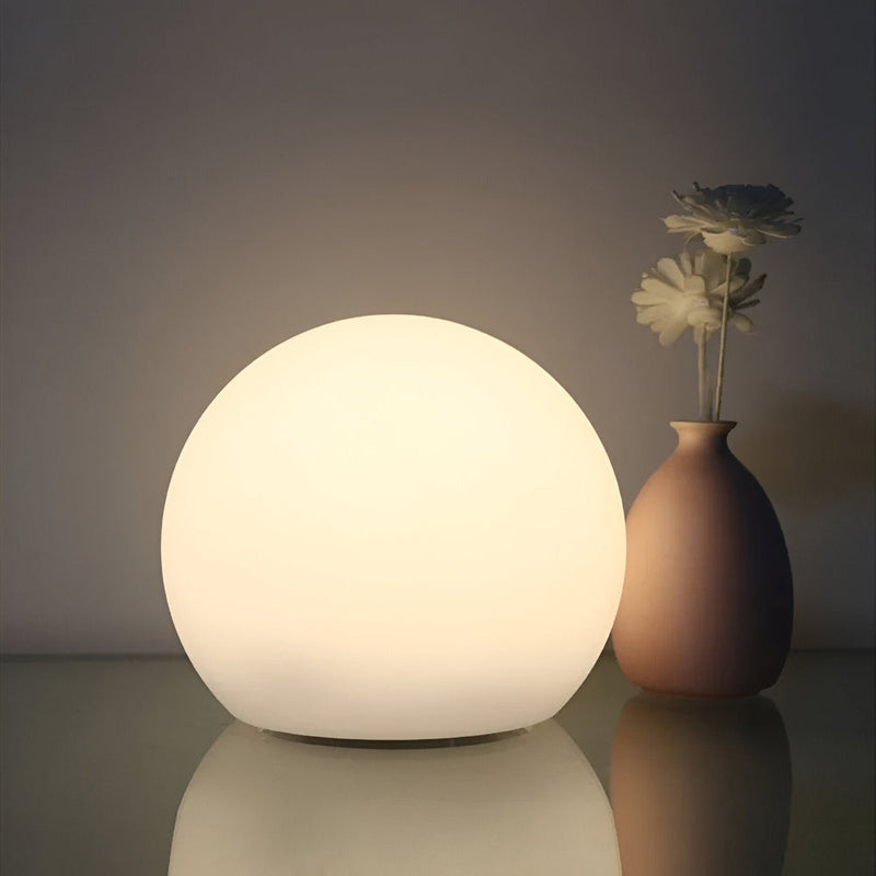 Zelviora Table Lamp – LED Globe with Dynamic Colour Change