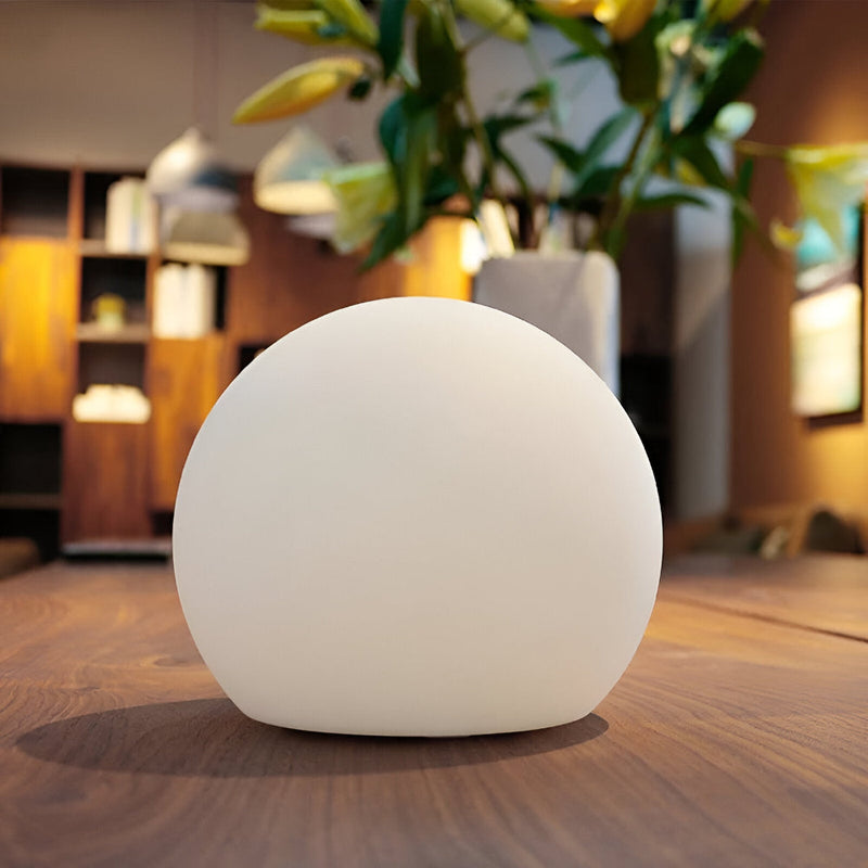 Zelviora Table Lamp – LED Globe with Dynamic Colour Change