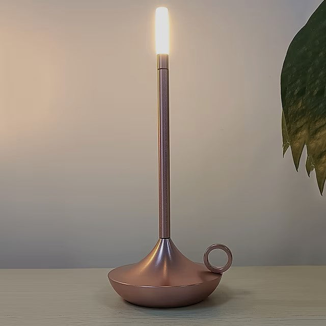 Valmiora Table Lamp – Scandinavian Candle Holder Design