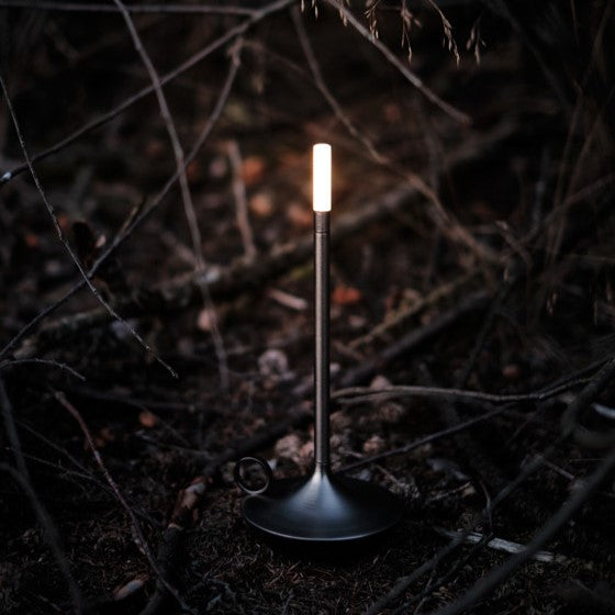 Nivelle Table Lamp – Scandinavian Candleholder Design with Dimmable LED