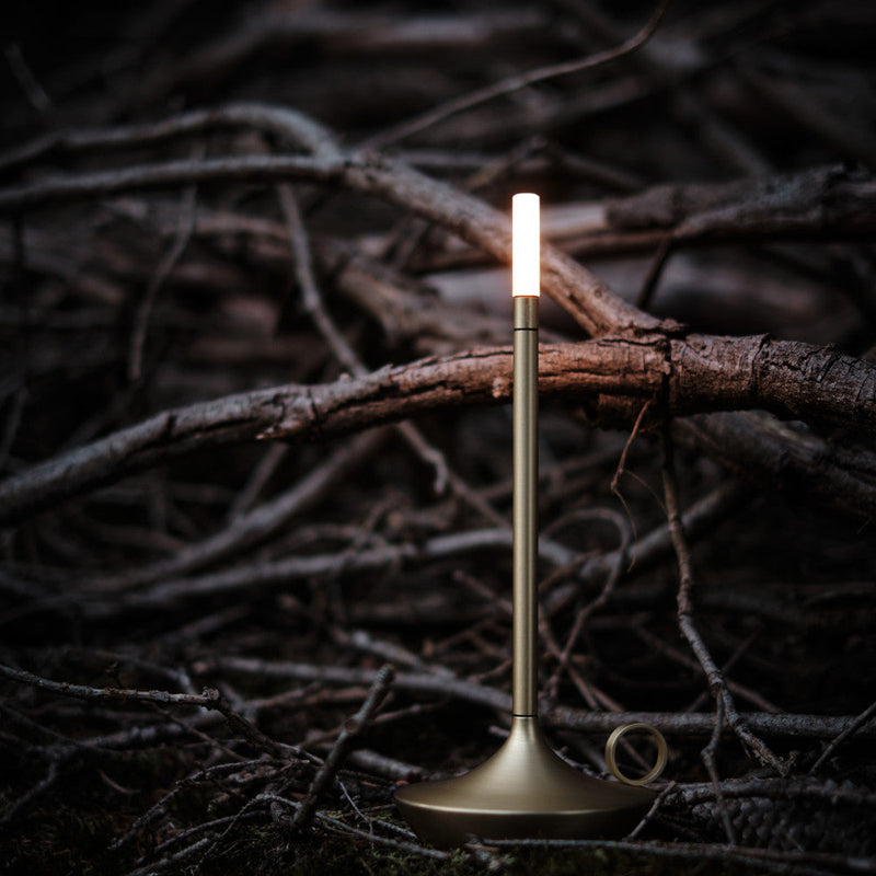 Nivelle Table Lamp – Scandinavian Candleholder Design with Dimmable LED