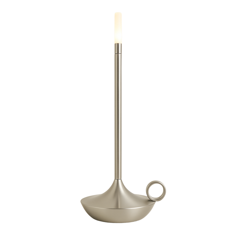 Nivelle Table Lamp – Scandinavian Candleholder Design with Dimmable LED