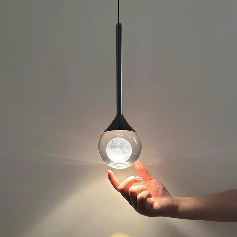 Norevexa Crystal LED Pendant Light – Spherical Design