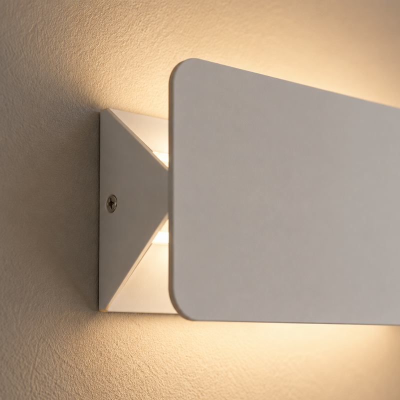 Calzena LED Wall Lamp – White Minimalist Design