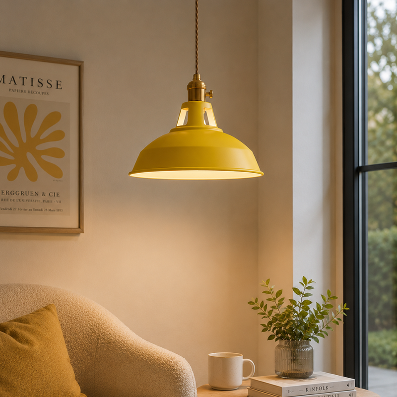 Varexon Dome Pendant Light – Industrial Design with Adjustable Cable