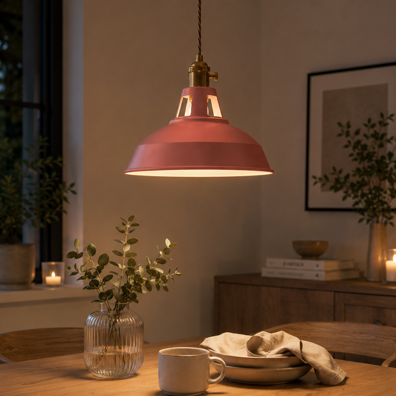 Varexon Dome Pendant Light – Industrial Design with Adjustable Cable