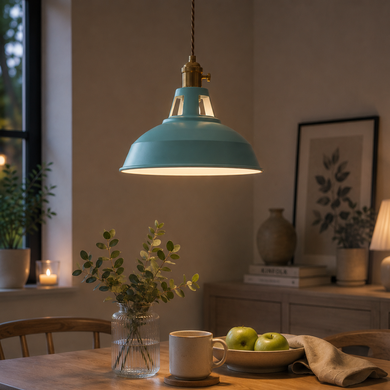 Varexon Dome Pendant Light – Industrial Design with Adjustable Cable