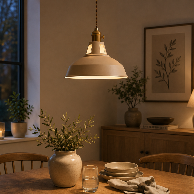Varexon Dome Pendant Light – Industrial Design with Adjustable Cable
