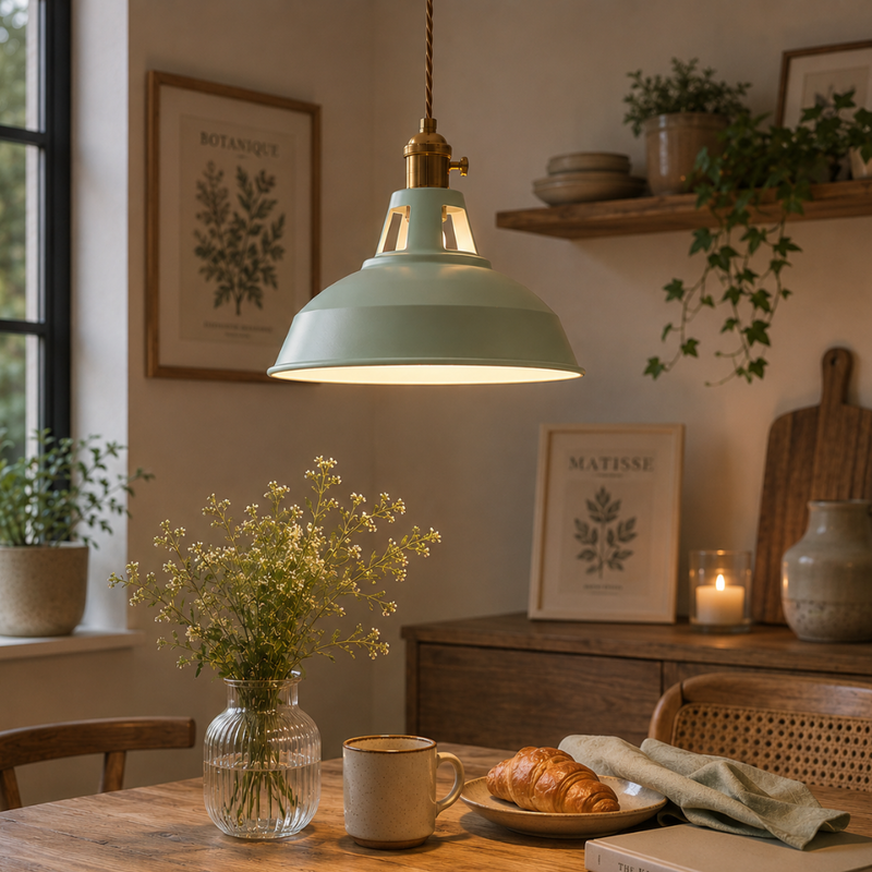Varexon Dome Pendant Light – Industrial Design with Adjustable Cable