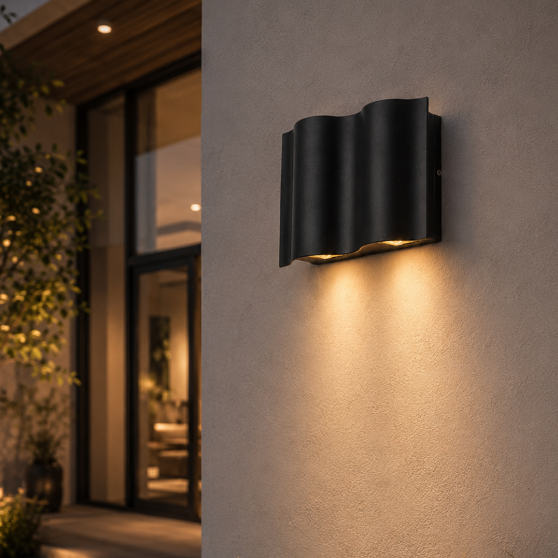 Zaviona Up & Down LED Outdoor Wall Light – Modern Facade Lighting