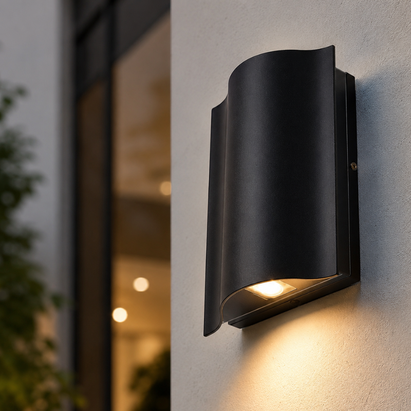 Zaviona Up & Down LED Outdoor Wall Light – Modern Facade Lighting