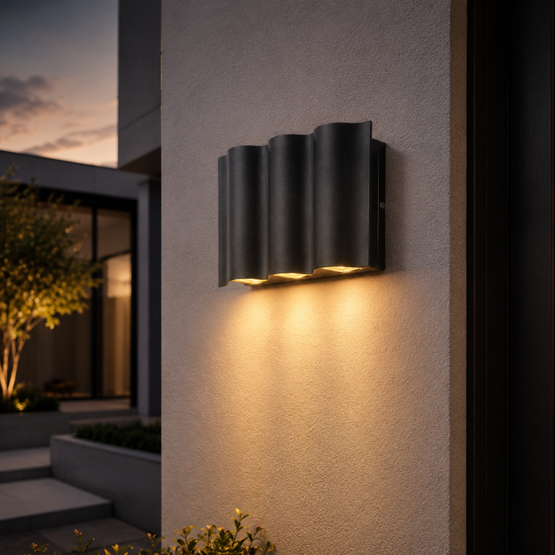 Zaviona Up & Down LED Outdoor Wall Light – Modern Facade Lighting