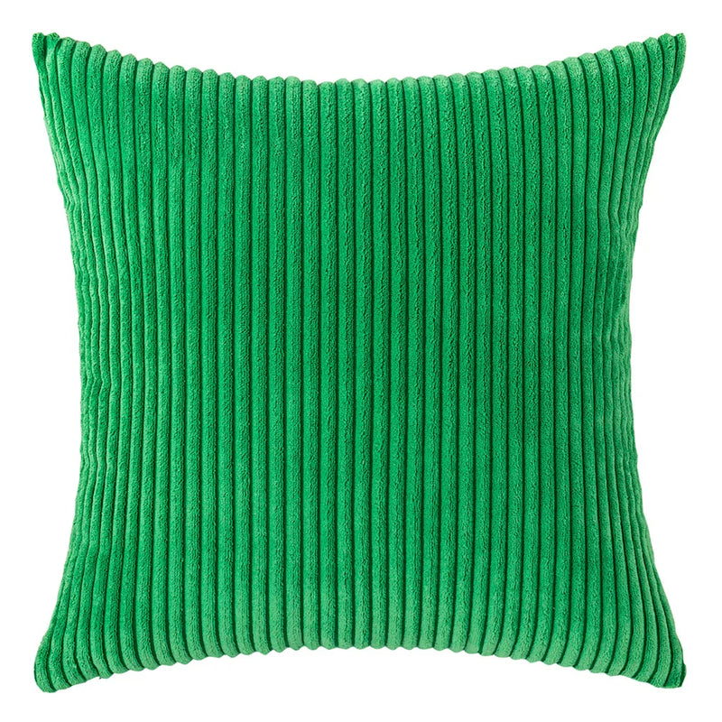 Varevyn Cushion Cover – Striped Corduroy with Soft Texture