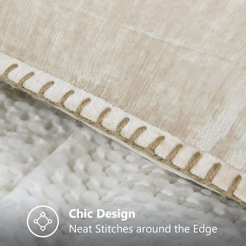 Sorevane Cushion Cover – Soft Chenille with Stitched Edge