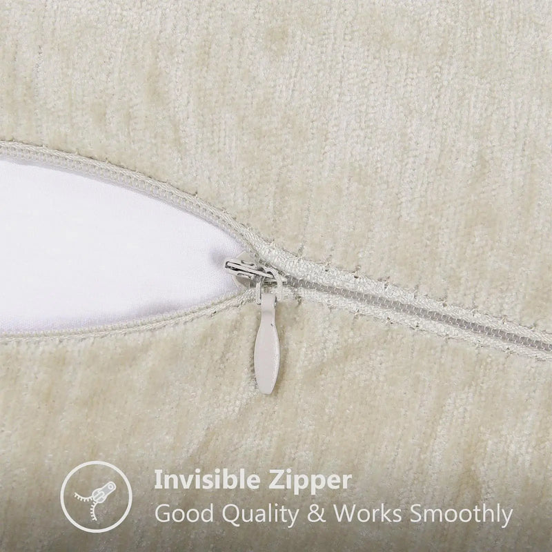 Sorevane Cushion Cover – Soft Chenille with Stitched Edge