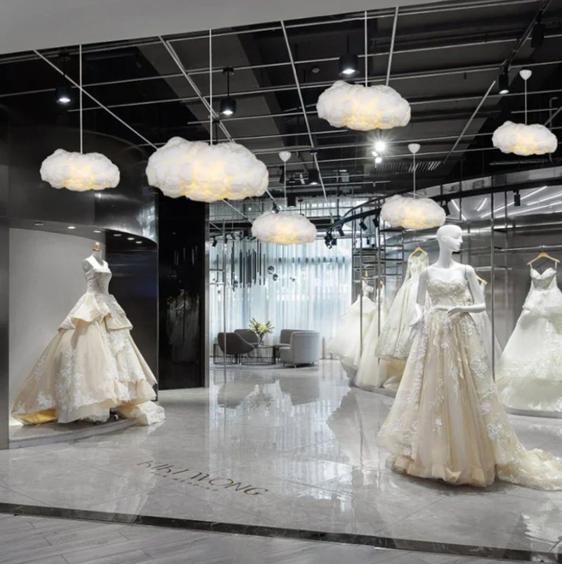 Orlavia Pendant Lamp – Cloud-Shaped Design with Soft Lighting