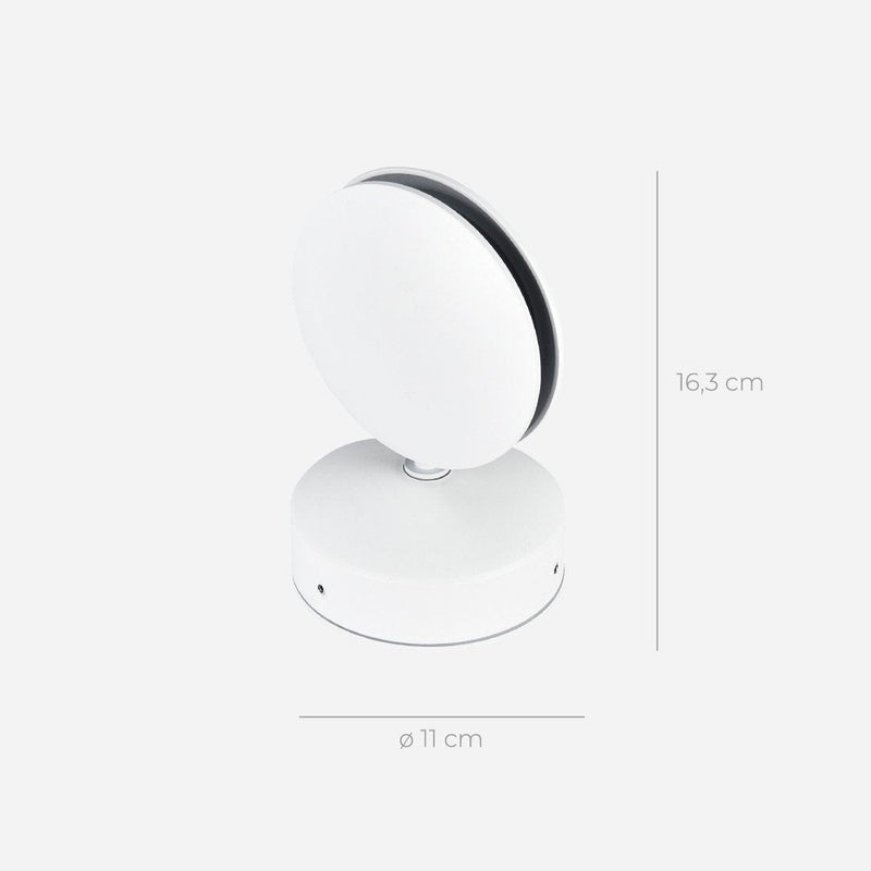Calystren Wall Lamp – 360° Rotatable LED Design