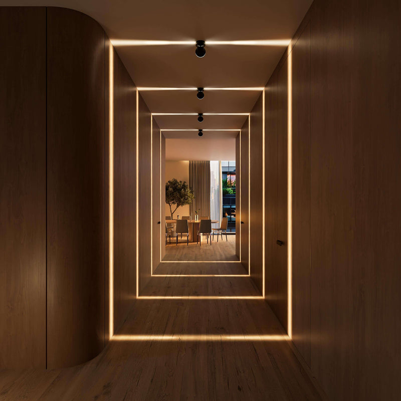 Calystren Wall Lamp – 360° Rotatable LED Design