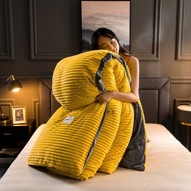 Luxury Fleece Duvet Cover - Warmth and Comfort for Winter