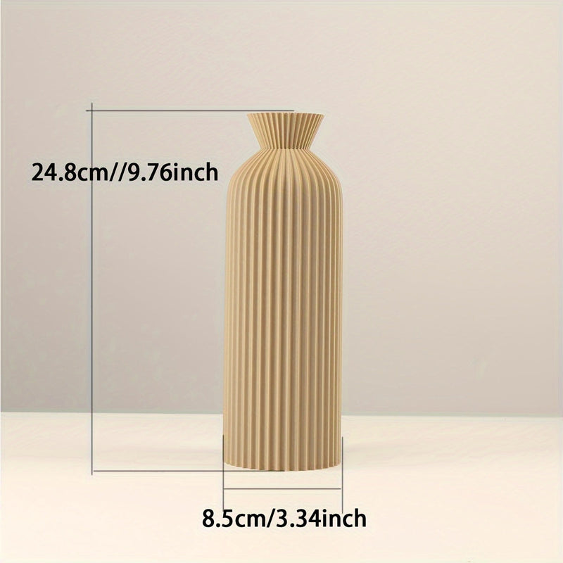 Orvessa Vase – Cylinder Shape with Boho Style