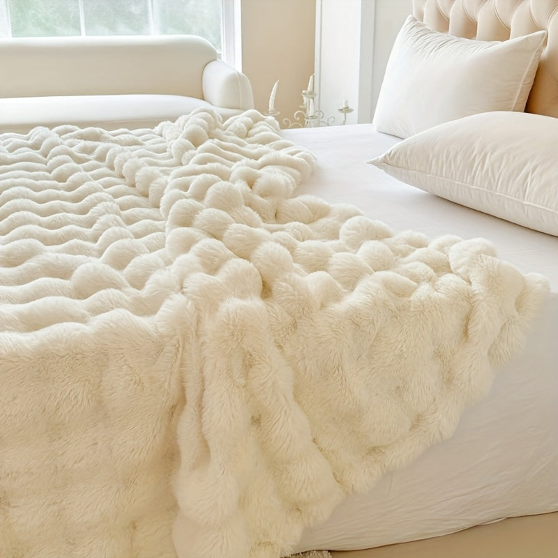 Varelia Reversible Blanket – Plush Design with Soft Texture