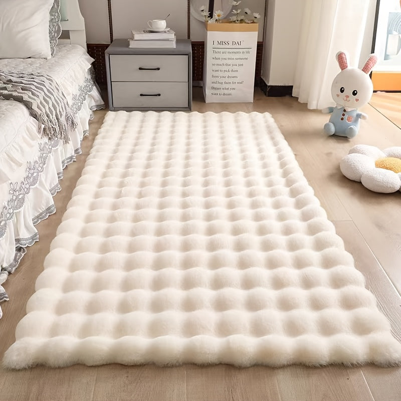 Velmira Anti-Slip Rug – Extra Fluffy Bubble Design