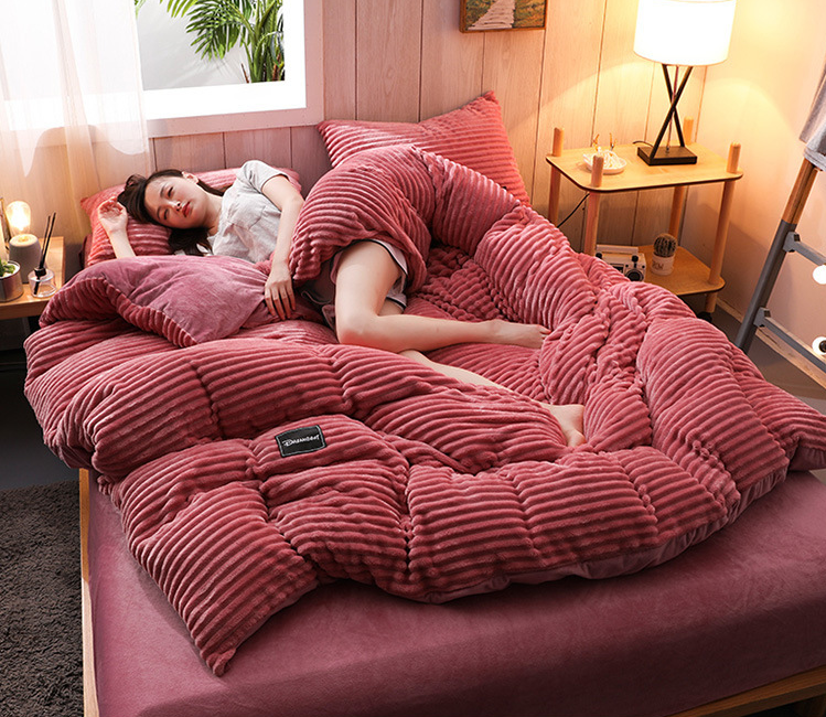 Luxury Fleece Duvet Cover - Warmth and Comfort for Winter