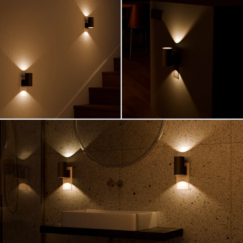 Veltrix Night Lamp – Bauhaus Design with Dimmable LED